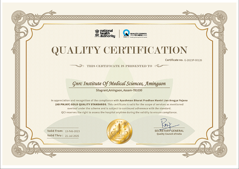 GNRC_North_guwahati_ABPMJY_Gold_certificate