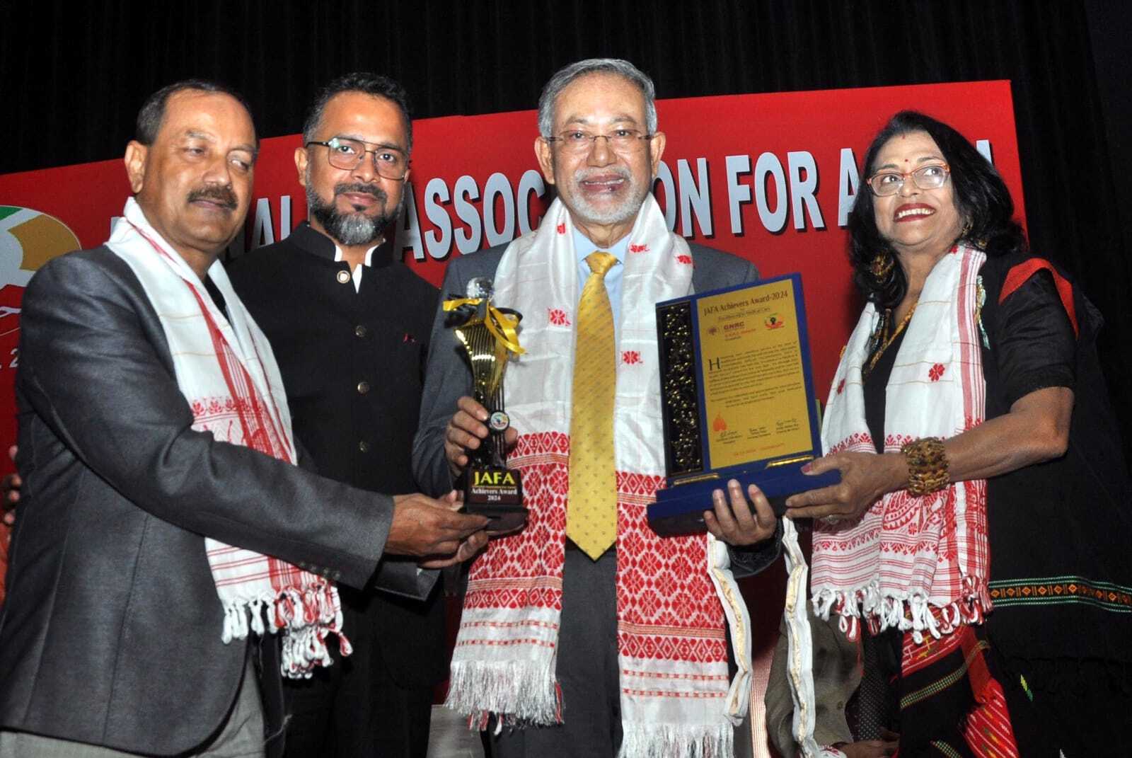 GNRC Hospitals received the JAFA (Journalist Association for Assam) Achievers Award for Excellence in Healthcare 2024.
