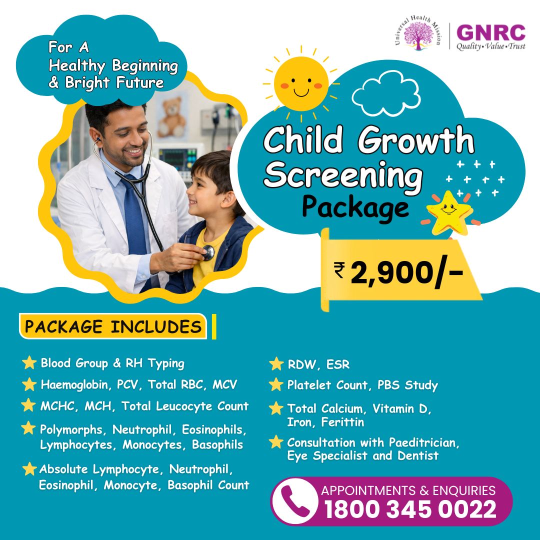 GNRC Master Health Checkup- Child Growth Screening