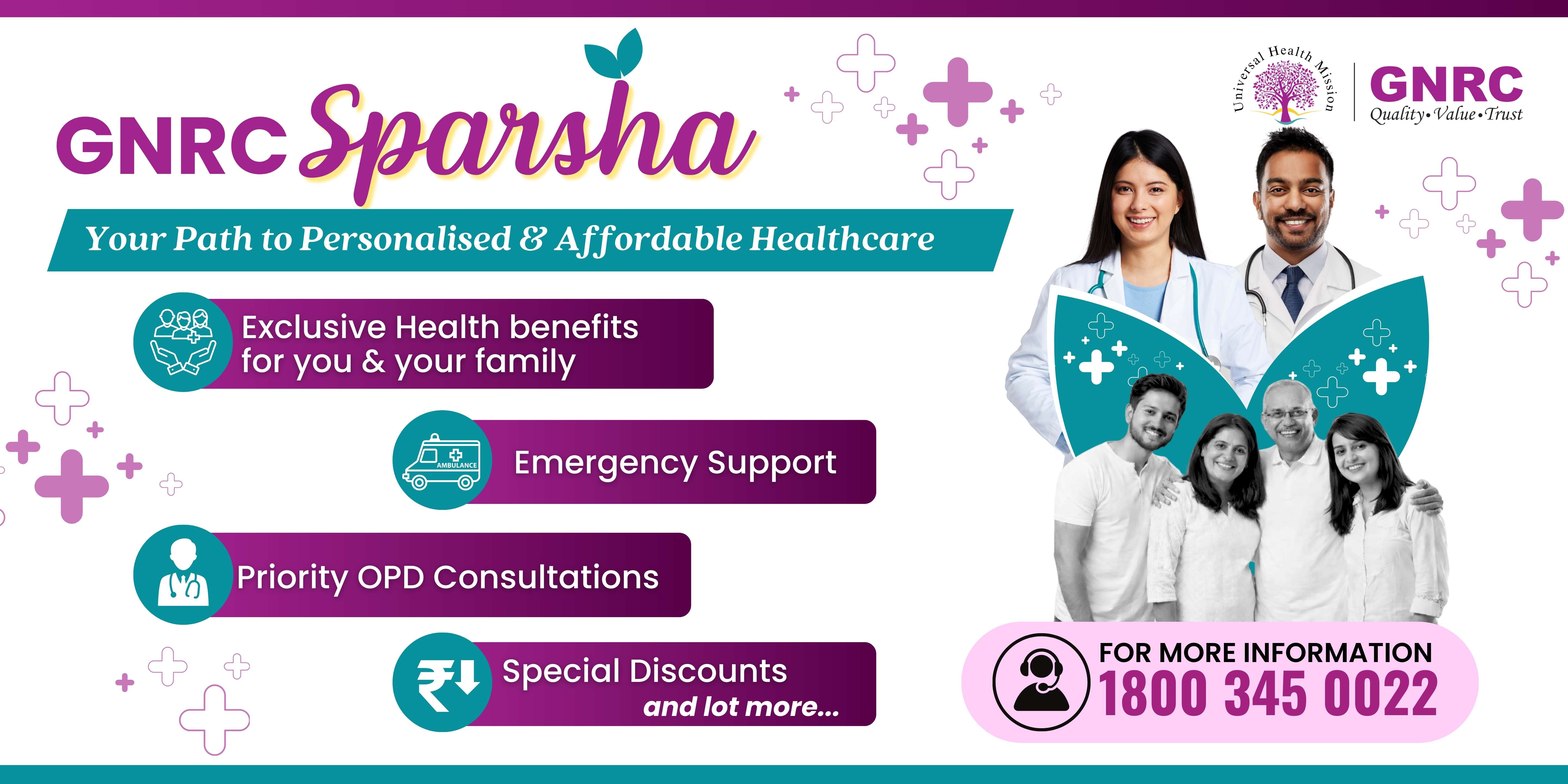 GNRC Sparsha health scheme
